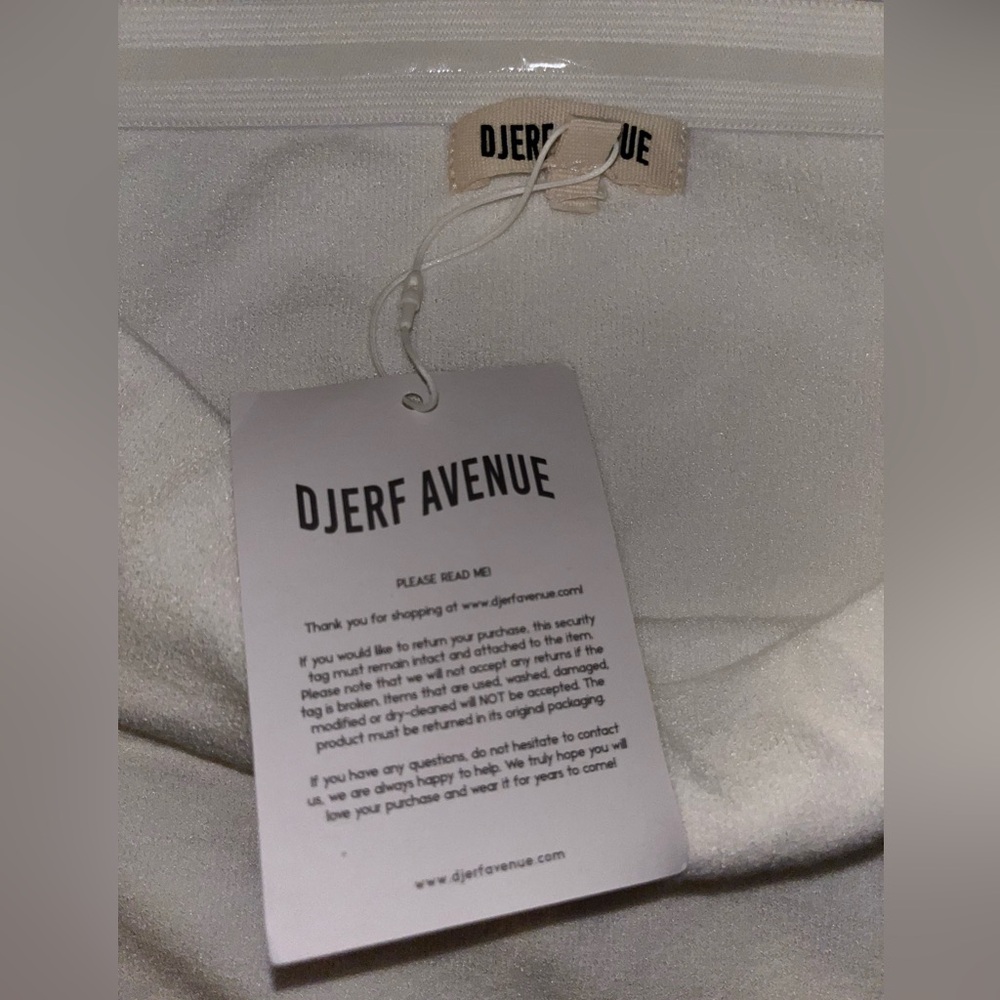 DJERF AVENUE tube top sugar NWT - small - Picture 8 of 15